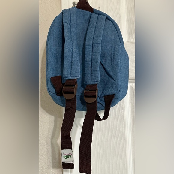 Naturally Kids Toddler Dinosaur Backpack T-Rex Stuffed Plush Toy Small 2-5 years - Picture 4 of 4